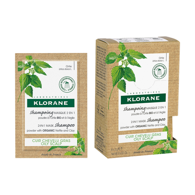 Maskenshampoo mit Brennnessel