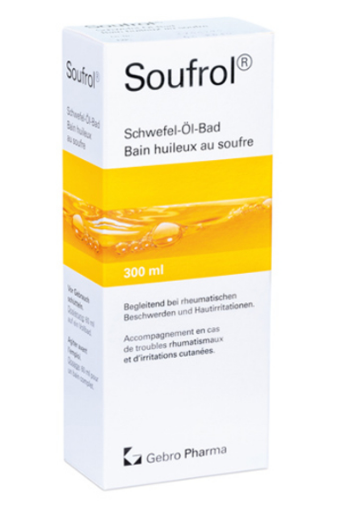 Soufrol Schwefelölbad