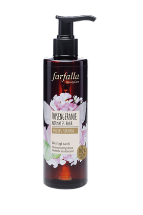 Farfalla Shampoo Rosengeranie neu