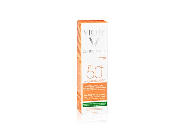 VICHY Capital Soleil Mattierende 3-in-1 Pflege LSF 50+