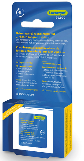 Lactazym 20.000 Langzeit-Depot Tabletten