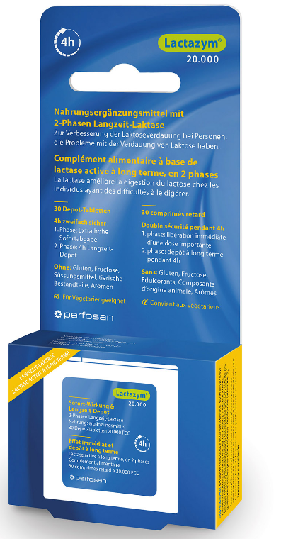 Lactazym 20.000 Langzeit-Depot Tabletten