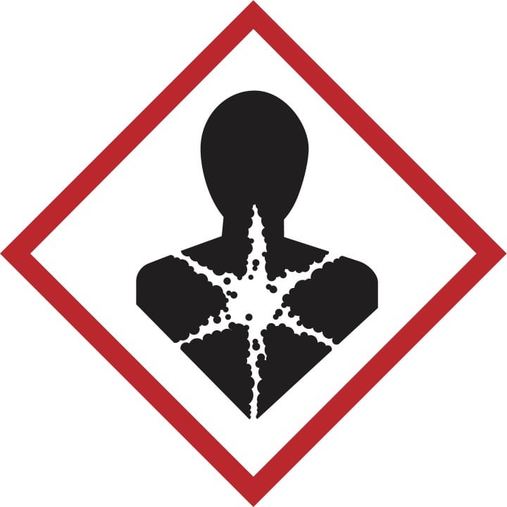 Warnsymbol Gesundheits Gefahr