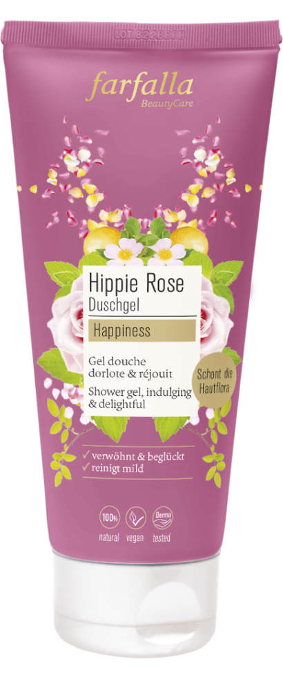 Farfalla Hippie rose Happiness Duschgel
