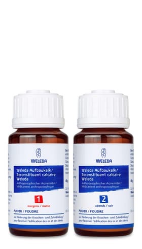 Weleda Aufbaukalk 1 und 2 