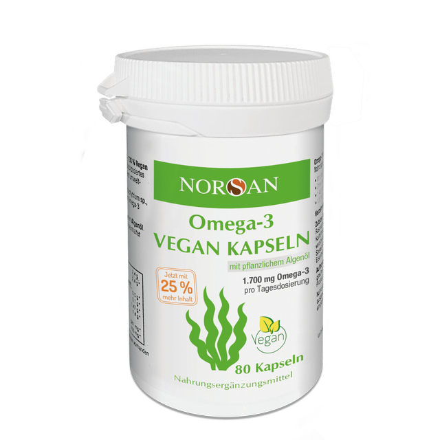 Norsan Omega-3 Veganöl-Kapseln