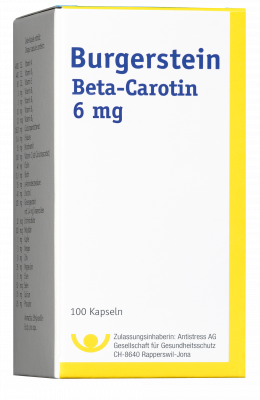 Burgerstein Beta Carotin