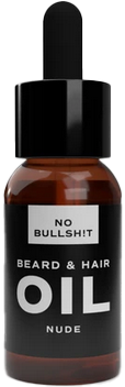 No Bullsh!t Beard & Hair Oil Nude