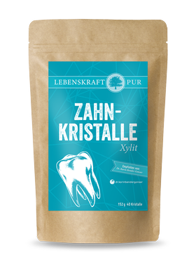 Lebenskraftpur Zahnkristalle nature