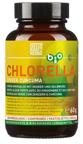 Naturkraftwerke Chlorella Ginger Curcuma