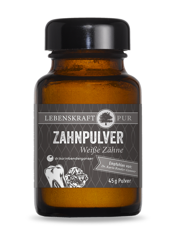 Lenenskraftpur weisse Zähne