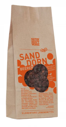 Naturkraftwerke Sanddornbeeren getrocknet