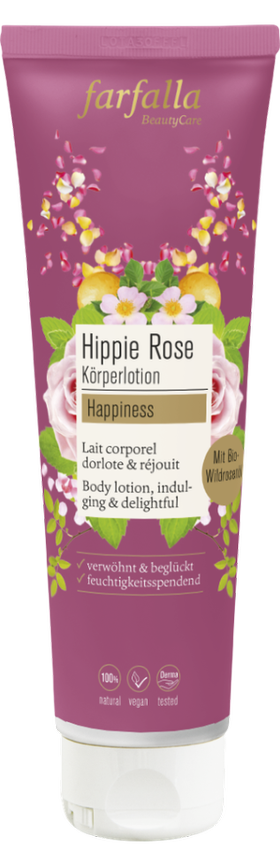 Farfalla Hippie rose Happiness Körperlotion