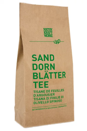Naturkraftwerke Sanddornblätter Tee
