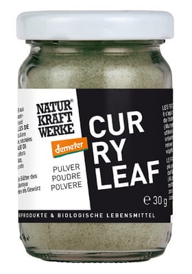 Naturkraftwerke Curry Leaf Pulver
