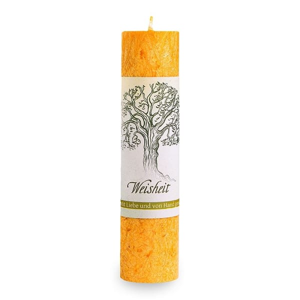 Allgäuer Heilkräuter-Kerze Weisheit