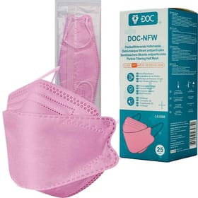 DOC NFW FFP2 Masken Pink CE 0598
