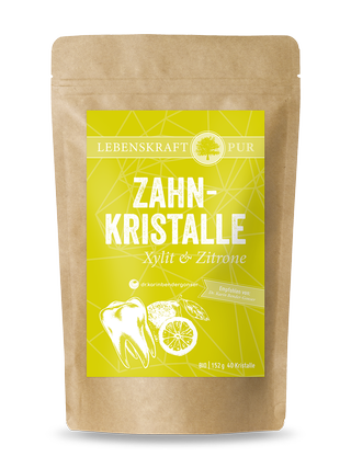 Zahnkristall Zitrone