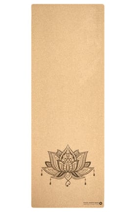 Yogamatte Kork Lotus