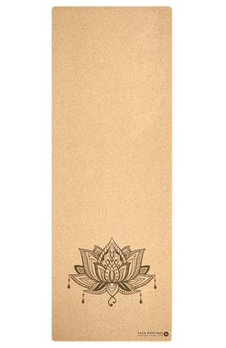 Yogamatte Kork Lotus