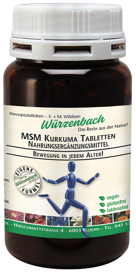 MSM Kurkuma Tabletten