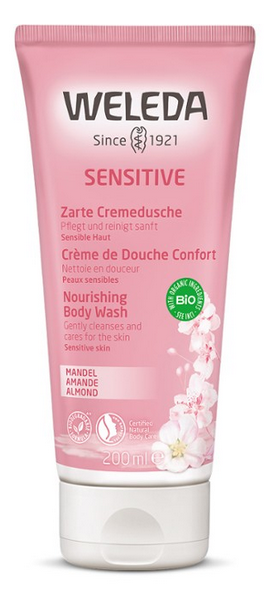 Weleda Sensitive – Zarte Cremedusche Mandel