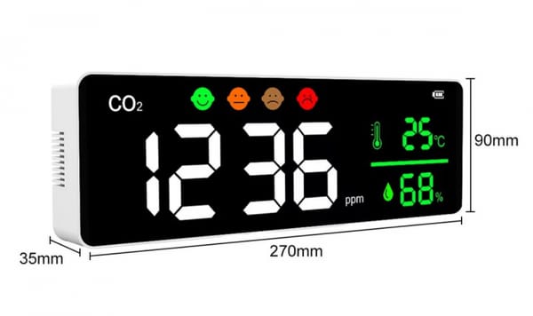 CO2 Messgerät Digital