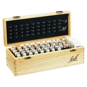 Bachblüten Dr. Bach Komplettset von Nelson in schöner HolzkisteNEU